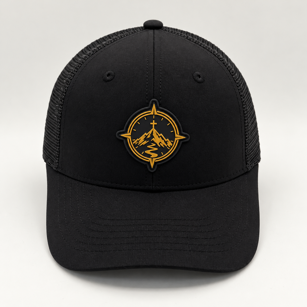 Cornerstone Trucker Cap - black