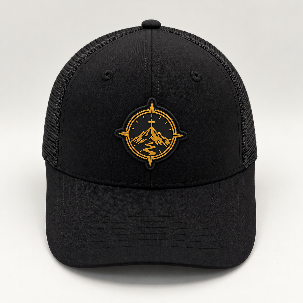 Cornerstone Trucker Cap - black