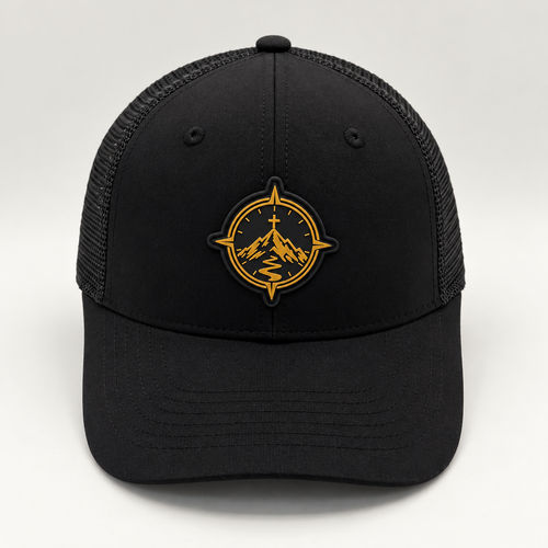 Cornerstone Trucker Cap - black