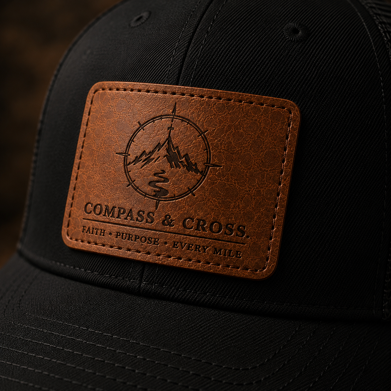 Cornerstone Trucker Cap - black