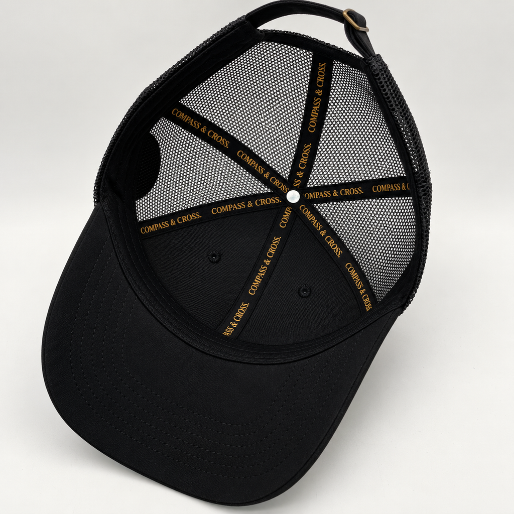 Cornerstone Trucker Cap - black