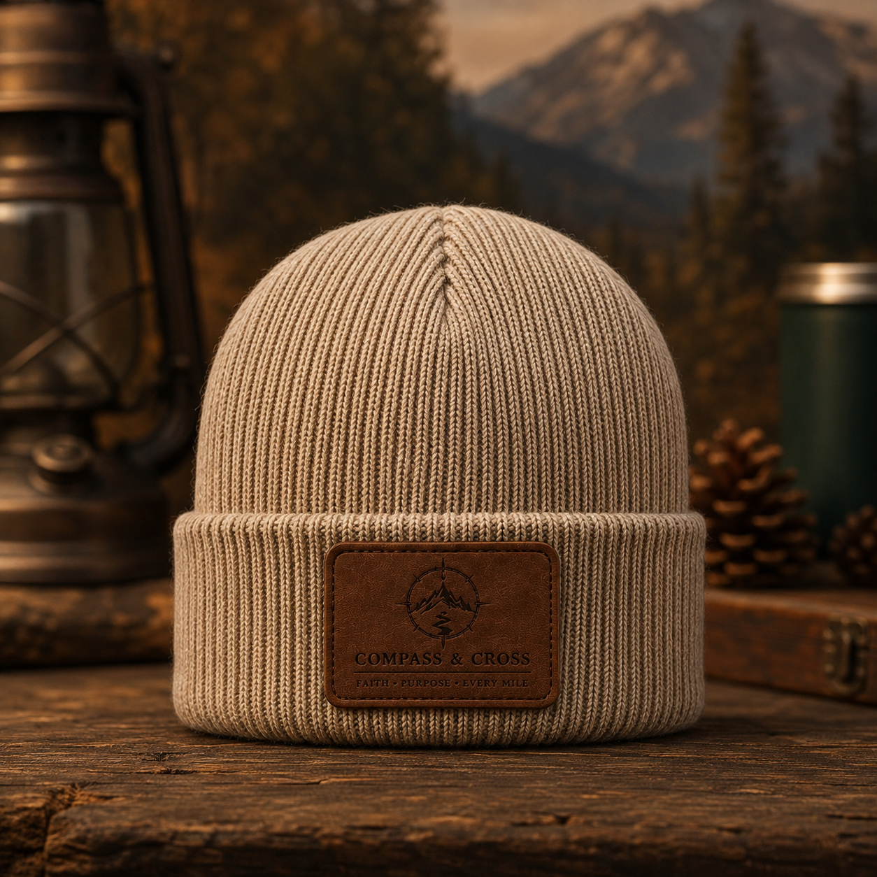Cornerstone Beanie - Sand