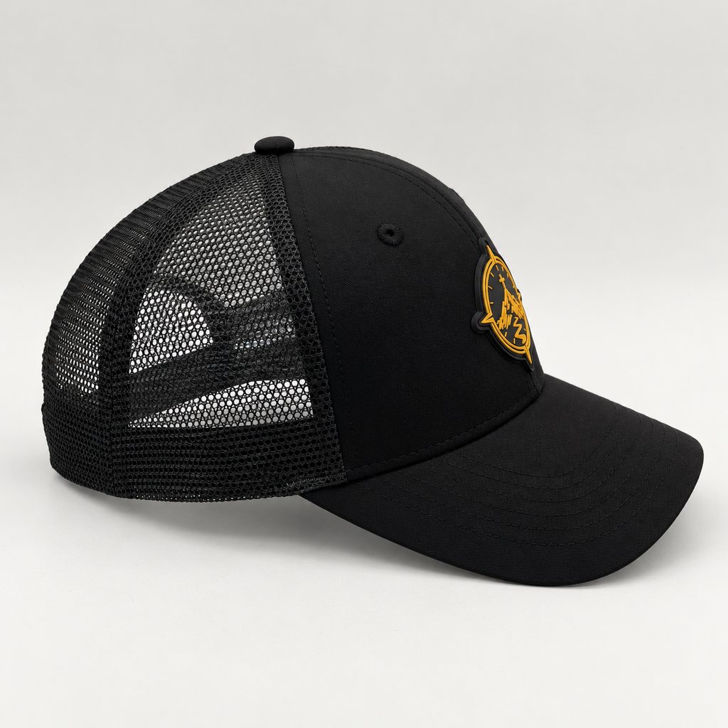 Cornerstone Trucker Cap - black