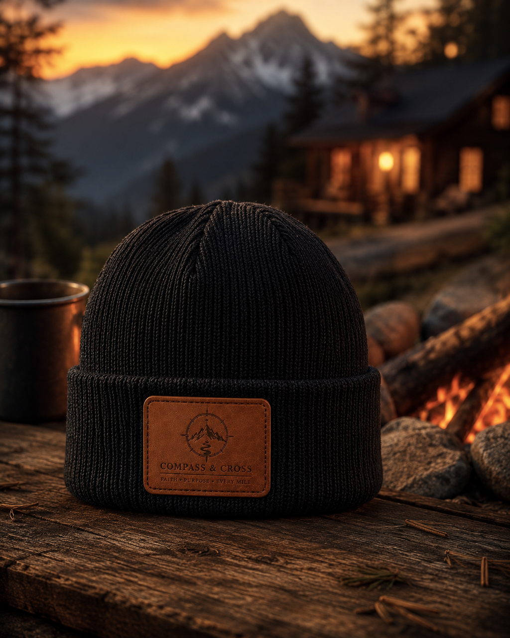 Cornerstone Beanie - Black